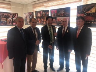 Genel Sekreterimiz Dr. İlyas DEMİRCİ’ye “Kırgızistan Devlet Şeref Madalyası”