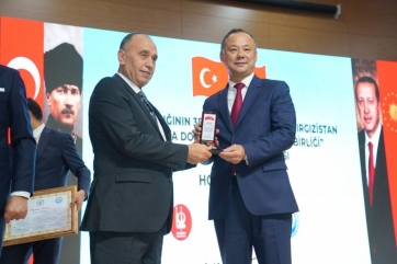 KIRGIZİSTAN’IN BAĞIMSIZLIĞININ 35. YIL DÖNÜMÜ ANKARA’DA GÖRKEMLİ BİR TÖRENLE KUTLANDI
