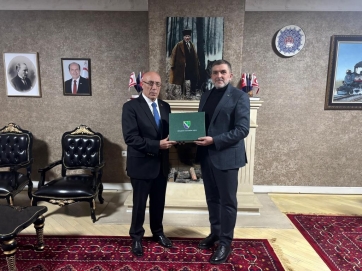 Sırbistan Boşnak Milli Meclisi Heyeti Birliğimizi Ziyaret Etti