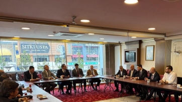 T.C. İÇİŞLERİ BAKANIMIZ SN. MUSTAFA ÇİFTÇİ'YE HAYIRLAMA VE NEZAKET ZİYARETİ YAPILDI