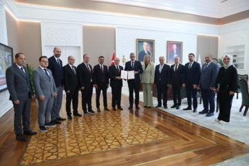 TDMMB'den Sağlık Bakanı Prof. Dr. Kemal Memişoğlu’na Nezaket Ziyareti