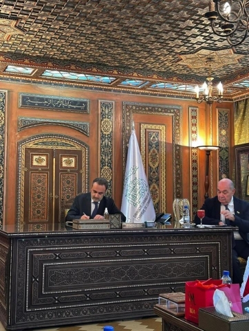 TDMMB'nin SURİYE ZİYARETİ VE TEMASLARI