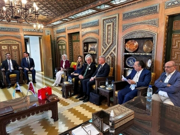 TDMMB'nin SURİYE ZİYARETİ VE TEMASLARI