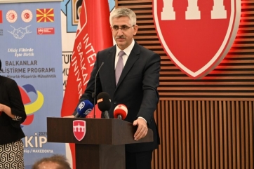 Türk Dünyası Mühendisler ve Mimarlar Birliği Tarafından “Türk Dünyası Üstün Hizmet Ödülleri” Töreni Üsküp’te Yapıldı