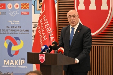 Türk Dünyası Mühendisler ve Mimarlar Birliği Tarafından “Türk Dünyası Üstün Hizmet Ödülleri” Töreni Üsküp’te Yapıldı