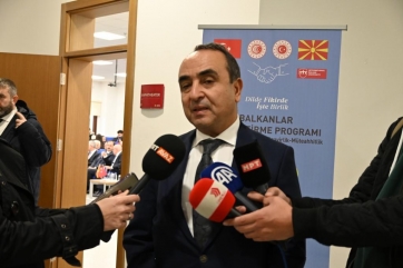 Türk Dünyası Mühendisler ve Mimarlar Birliği Tarafından “Türk Dünyası Üstün Hizmet Ödülleri” Töreni Üsküp’te Yapıldı