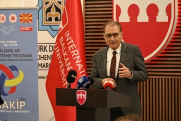 Türk Dünyası Mühendisler ve Mimarlar Birliği Tarafından “Türk Dünyası Üstün Hizmet Ödülleri” Töreni Üsküp’te Yapıldı